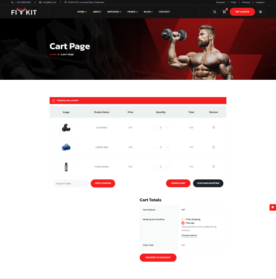 Cart Page
